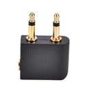 Airplane Airline Travel Headphones Jack Audio 3.5mm Adapter Converter jzTOCA