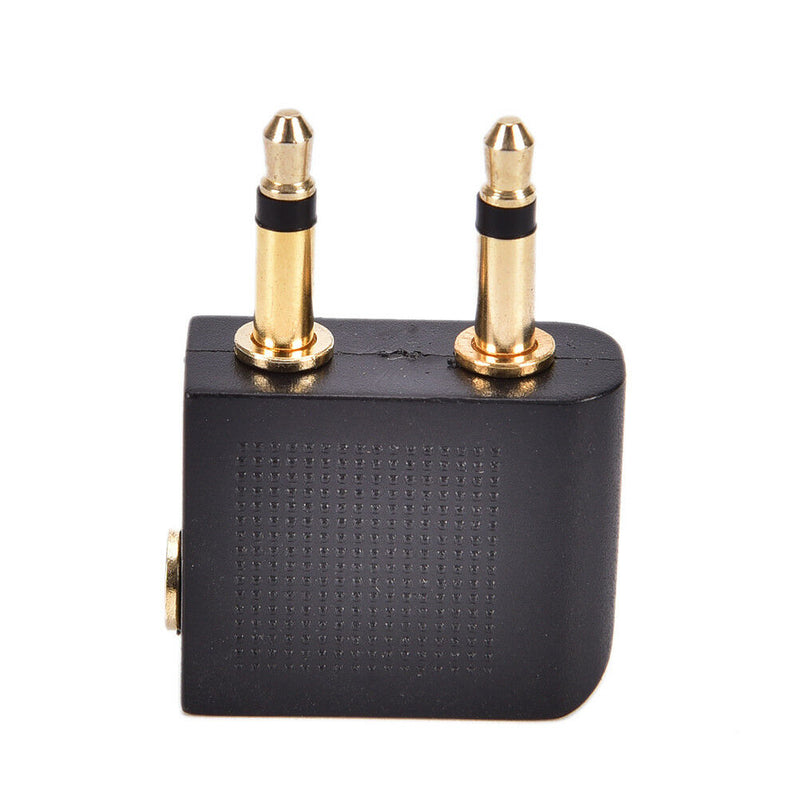Airplane Airline Travel Headphones Jack Audio 3.5mm Adapter Converter jzTOCA
