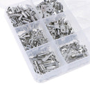 270X Assortment Terminal Kit Electrical Wire Crimp Connectors Male Female Spade