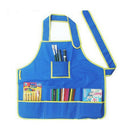 Apron Blouse of painting waterproof anti-wear for Costume crafts of childre