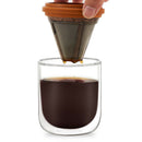 Mini Portable Drip Coffee Pot Brew Coffee Glass Pot Household Exclusive Cup