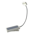 Solar LED Clip-on Bedside Table Lamp Eye-caring Reading Studying Light