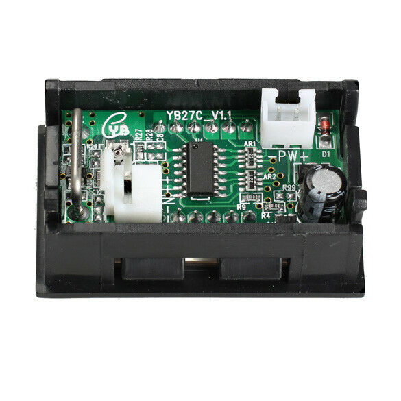 Digital DC Ammeter 5A Blue LED Panel Amp Meter Digital Electricity Meter