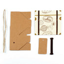 50PCS Wedding Favor Mini Suitcase Gift Box Kraft Sweet Candy Boxes Party Supply