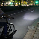Bright USB Led Bicycle Front Light Horn 250 Lumens Bike Headlight Red