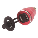 For BMW R1200GS DIN to USB Motorcycle Charger 5V 2.1A RED USB Motorcycle Charger