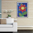 5D DIY Special Shaped Diamond Painting Flower Cross Stitch Mosaic Craft Kit A