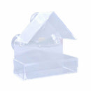 Glass Window Bird Feeder Clear Perspex Viewing Suction Cup Hanging Peanut Se Hn