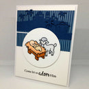 DIY Color Lamb Newborn Album Embossing Transparent Silicone Stamp Seal (B)
