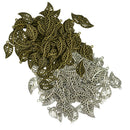 Wholesale 200pcs Filigree Hollow Leaf Charms Pendants Jewelry Findings DIY