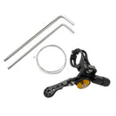 Cycling Dropper Lever Hollow Design with Wrench for 22.2mm Handlebar Black