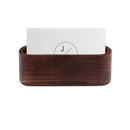 Desktop Name Card Organizer Wooden Box Business Card Holder Wood Credit Car