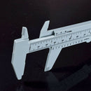2x 150mm Plastic Eyebrow Measure Caliper Ruler Permanent Makeup Tattoo Tool A