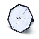 20cm/8" Octagon Photo Studio Strobe Flash Umbrella Softbox Diffuser Speedligh Nw