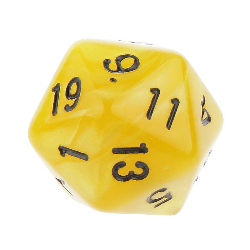 20pcs 20 Sided Dice D10 Polyhedral Dice for Dungeons &Dragons DND RPG MTG