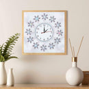 DIY Special Shaped Diamond Painting Flower Embroidery Wall Clock Home Decor