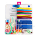 16 sizes Crochet hooks Needles Stitches knitting Tools Craft Case crochet set