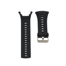2Pack Silicone Rubber Wrist Strap Band & Metal Buckle For Ambit 3 2 1 Black