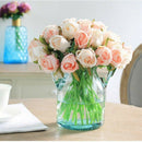 12pcs/lots Artificial Rose Flowers Wedding bouquet Thai Royal Rose Silk flo