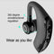 V9 Handsfree Wireless Business Bluetooth Headset with Mic for Driver Sports