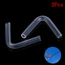 Behind-the-ear Hearing Aid Connected To The Hard Earmold V-shaped Sound Tube BX