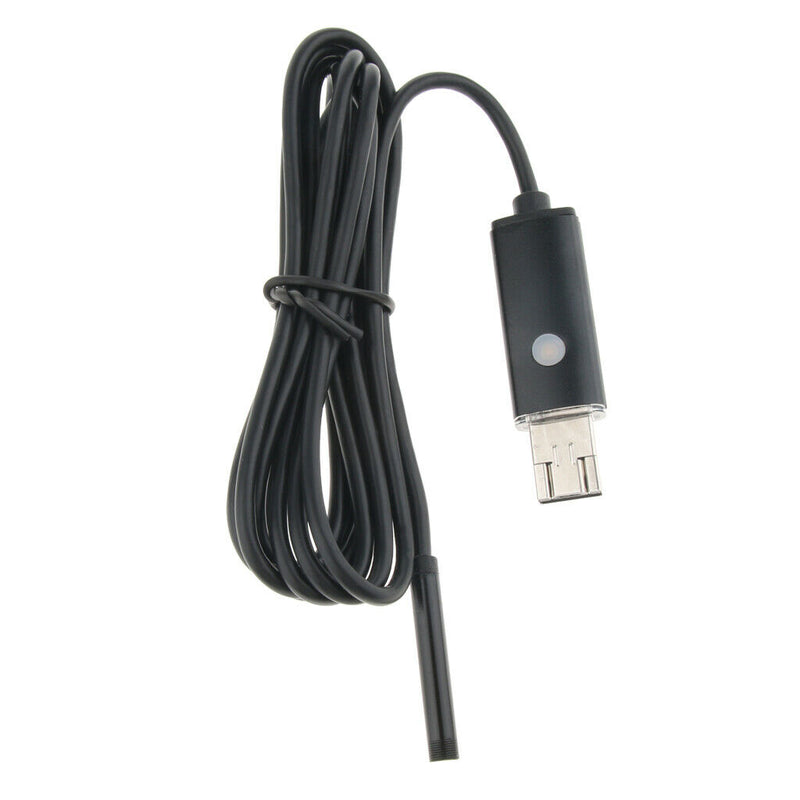 USB HD Borescope Inspection Camera With Small Hook 33ft