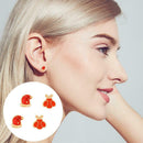 6 Pairs Christmas Drop Earrings Women Snowflake Ear Dangles Jewelry Gift