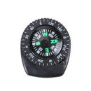 2pcs Belt Buckle Compasses for Outdoor Hiking Camping Emergency Survival