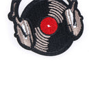 Record Music Patch Sew On Embroidered Applique Fabric Patch For Clothes StickeME