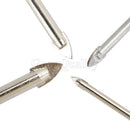 4pcs Porcelain Spear Head Ceramic Tile Glass Marble Drill Bits Set 4/6/8/10mm