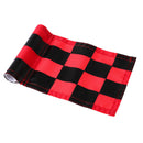 Backyard Putting Green Golf Training Aid Chequered Flag Solid Flag Red+Black