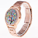 Fashion Luxury Women Classic Quartz Stainless Steel Belt Dress Dial Wrist Watch