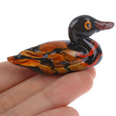 Duck wooden chopsticks holder creative decoration chopsticks pillow dish rac@