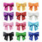 10pcs New Embroidered Sequin Bows Glitter Tie Hairpin Accessories HeadbandsJ,a