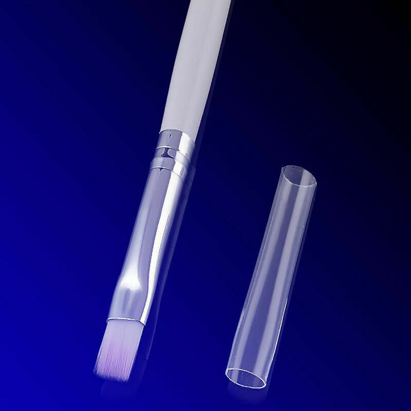 2PCS Acrylic UV Gel Nail Art Design Pen Polish Painting Brush Manicure Tool Set