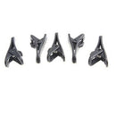 5Pcs Headphone Headset Earphone Cell phone Cable Cord Wire Clip Nip Holder