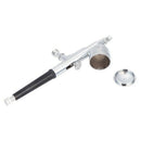 Airbrush Kit 0.3mm Gravity Feed Dual-Action Spray Gun Air Brush Set for Nai I9L5