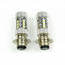 1Pcs for Yamaha H6 80W motorcycle Super HID White LED Headlights Bulbs U TZB
