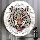 Tiger Mural Tassels DIY Diamond Painting Special Shape Drills Home Pendants