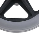 Durable Castor Wheels Replacement Wheel Part Supplies 6inch Heavy Duty Gray