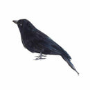 1pc Realistic Looking Halloween Decoration Birds Black Feathered Crows Hall U8P3