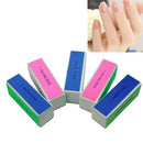 5 x Nail Art Tips 4-Way Buffer Buffing Sanding Block Files Manicure Tool