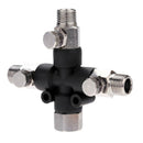3 Way Airbrush Air Hose Manifold Splitter Airbrush Accessories Multi Use Wi
