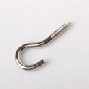 200x Mini Screw Eye, 6mm Diameter Eye Screws 50PCS Metal Eye Hook Eye Shape