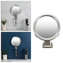 Anti Fog Wall-mounted Shower Mirror for Bathroom Travel with Razor Hook