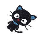 Cat Reversible Change color Sequins Sew On Patches DIY Clothes Patch Applique JR
