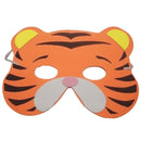 10PCS Assorted EVA Foam Animal Masks for Kids Birthday Party