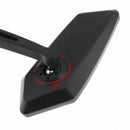 1* ABS Universal Scooter Side Rearview Mirrors Pair Moped ATV Motorcycle Backup