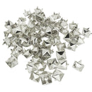 200Pcs 7mm Pyramid Studs Rivet Nailhead Spots Leather Craft DIY Rock Punk