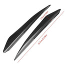 1Pair Carbon Fiber Headlight Eyebrows Cover head light lamp Eyelids Trim De